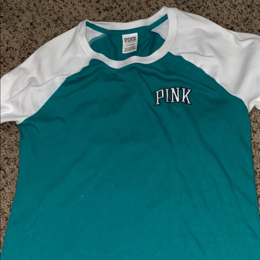 PINK baseball tee